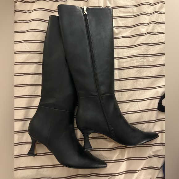 Abercrombie & Fitch Black Knee-High Boots